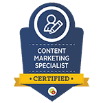 Content Marketing Specialist - Certified Badge
