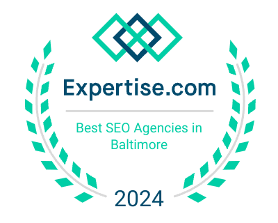Expertise.com emblem for Best SEO Agency in Baltimore.
