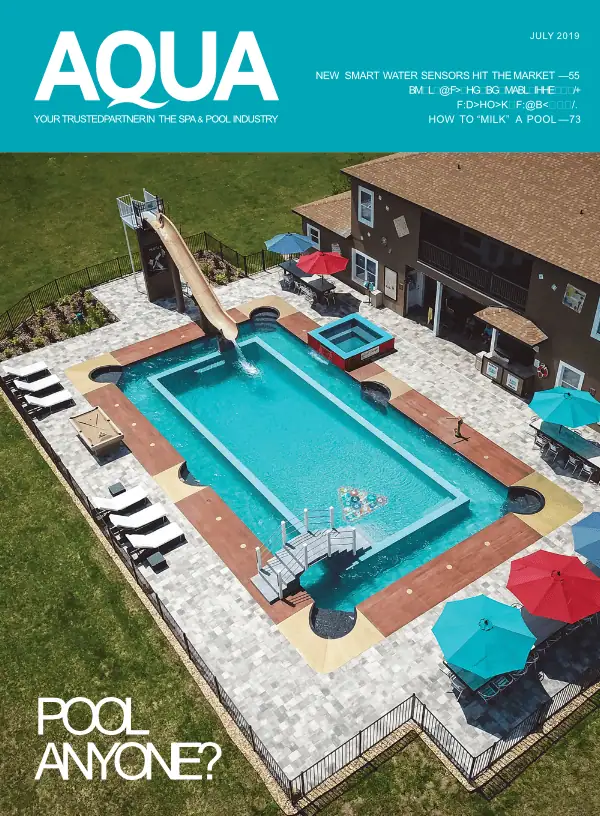 AQUA Magazine July 2019 magazine cover.