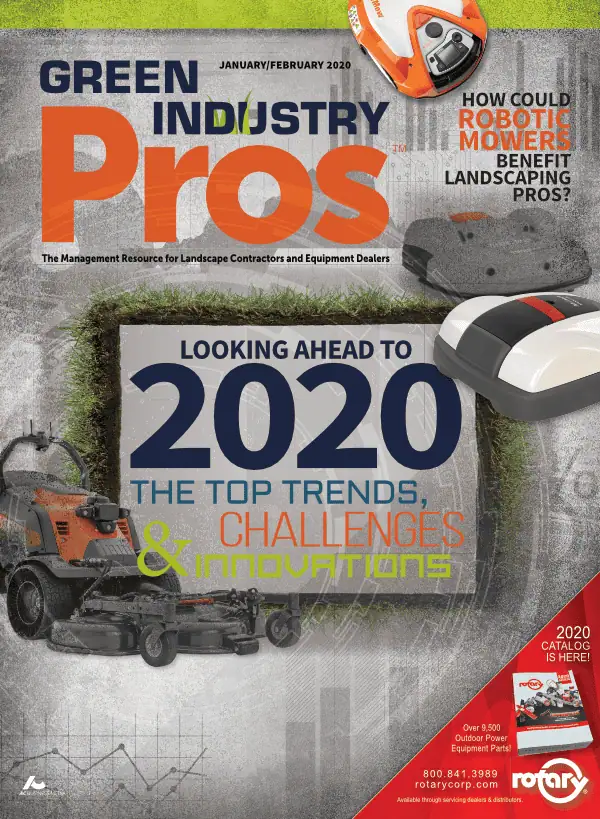 Green Industry Pros January 2020 magazine cover.
