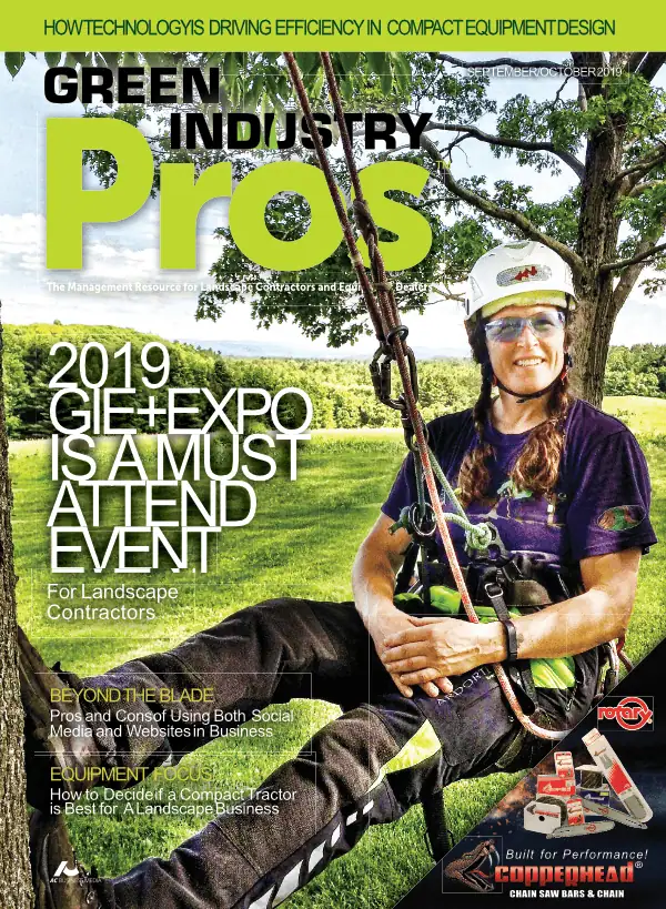 Green Industry Pros September 2019 magazine cover.